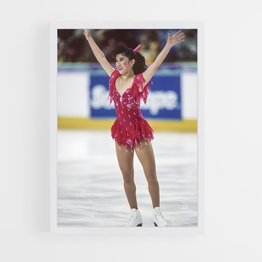 Poster Kristi de yamaguchi – affiche Patinage artistique (vue 3)